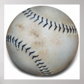 Poster Un baseball (Devant)