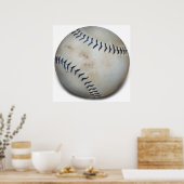 Poster Un baseball (Cuisine)