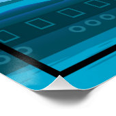 Poster Un bateau dans la mer-18530 (Coin)