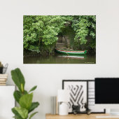 Poster Un Bateau De Rangée Roulait À Certains Escaliers L (Bureau à domicile)