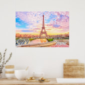 Poster Un Beau Après-Midi À Paris, France (Cuisine)