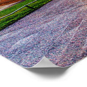 Poster Un Beau Coucher De Soleil Sur Paris, France (Coin)