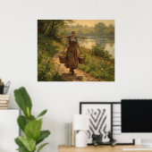 Poster Un beau jour (Bureau à domicile)