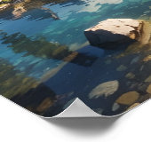 Poster Un beau paysage 4k (Coin)