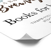 Poster Un bébé brasse du lait de café Livres pour bébé (Coin)