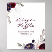 Poster Un Bébé Brûle Le Raffle De Brouillon Halloween (Devant)