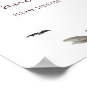 Poster Un Bébé Brûle Les Faveurs D'Halloween (Coin)