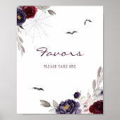 Poster Un Bébé Brûle Les Faveurs D'Halloween (Devant)