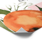 Poster Un bébé doux sur le chemin Clementine Bienvenue (Coin)