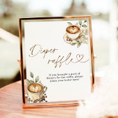 Poster Un bébé est en train de brasser le calmar | Café b