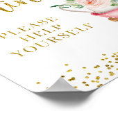 Poster Un bébé est en train de brasser Tea Party Prenez u (Coin)