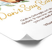 Poster Un bébé prépare du café Ne dites pas de bébé (Coin)
