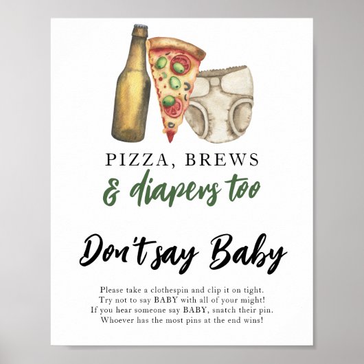 Poster Un bébé prépare du lait Ne dites pas bébé  (Devant)