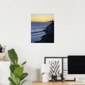 Poster Un bijou sur l'affiche Horizon (Bureau à domicile)