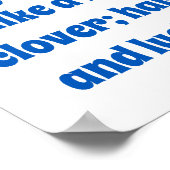 Poster Un Bon Ami Est Comme Un Clover À Quatre Feuilles - (Coin)