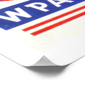 Poster Un bon déjeuner bien manger 1941 WPA (Coin)