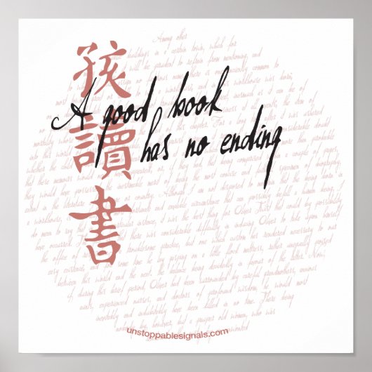 Poster Un Bon Livre (Devant)