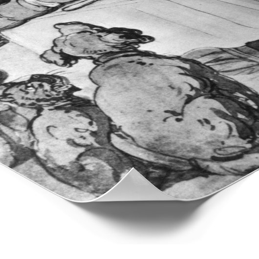 Poster Un Bon Repas, (Coin)