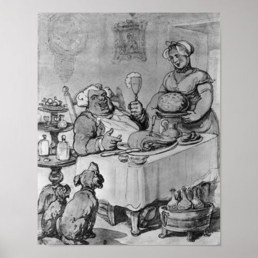 Poster Un Bon Repas, (Devant)