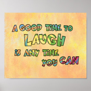 Poster UN BON TiME POUR RIRE C'EST ANy TiME YOU CAN