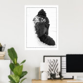 Poster Un bouddha d'hiver (Bureau à domicile)