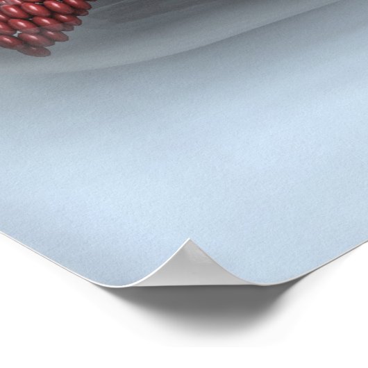 Poster Un brin d'ADN dans une capsule (Coin)