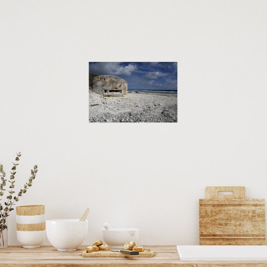 Poster Un bunker en ruine (Cuisine)