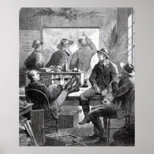 Poster Un bureau foncier du Kansas