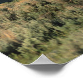 Poster Un cabine en bois et les monts Sawtooth dans (Coin)