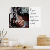 Poster Un cadeau de chanson (Cuisine)