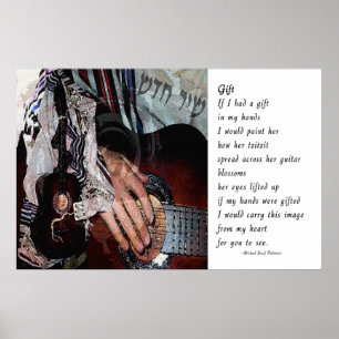 Poster Un cadeau de chanson