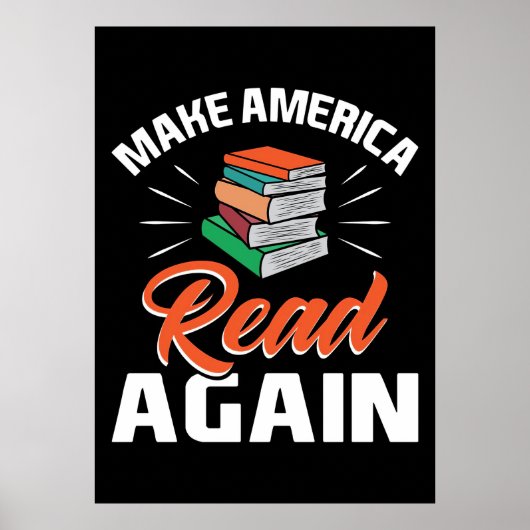 Poster Un cadeau de Reader pour que l'Amérique puisse lir (Devant)