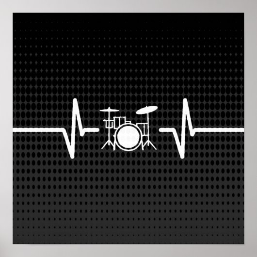 Poster Un cadeau parfait pour ce Drummer que vous connais (Devant)