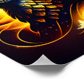 Poster Un cahier à tête d'aigle doré (Coin)