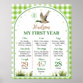 Poster Un canard chanceux Première année (Devant)