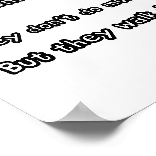 Poster Un canard est comme un canard (Coin)