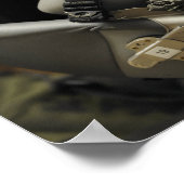 Poster Un casque d'équipage de conduite entièrement assem (Coin)