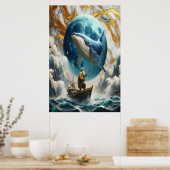 Poster Un Catch Cosmique Des Pêcheurs (Cuisine)