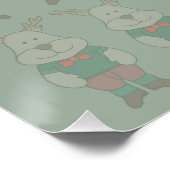 Poster Un cerf mignon (Coin)