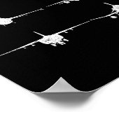 Poster Un chasseur de la Force aérienne lance un F-4 F-11 (Coin)