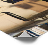 Poster Un chasseur Kfir construit par Israël (Coin)