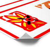 Poster Un chat (Coin)