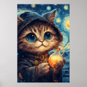 Poster Un chat magique (Devant)