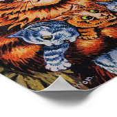 POSTER UN CHAT SA CUISINE LOUIS ATTEND (Coin)