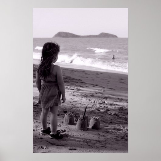 Poster Un château en bord de mer (Devant)