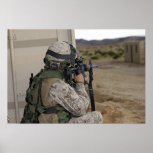 Poster Un chef d'infanterie