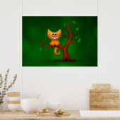 Poster Un Cheshire Kitten (Cuisine)