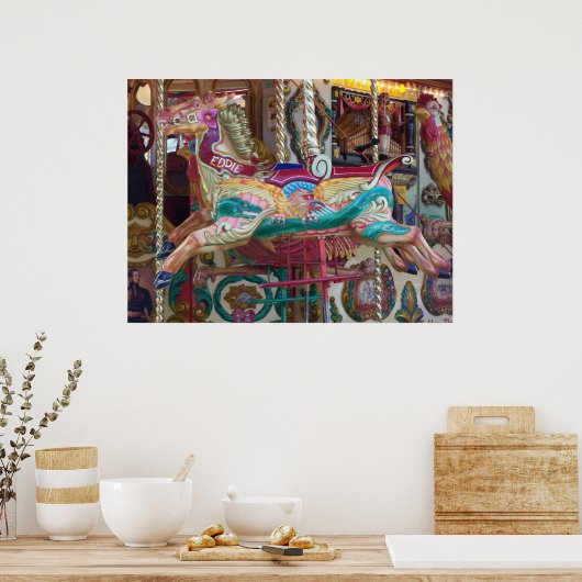 POSTER UN CHEVAL APPELÉ EDDIE (Cuisine)