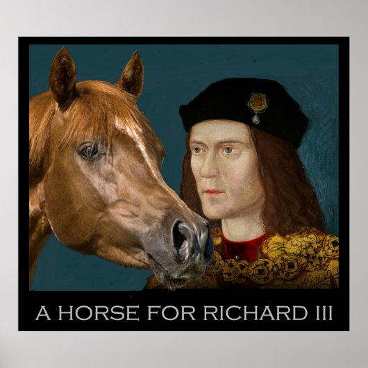 Poster Un cheval pour Richard III (Devant)