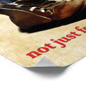 Poster "Un chien est pour la vie, pas seulement pour Noël (Coin)